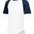 Augusta Sportswear Baseball Short Sleeve Tee 2.0 423 WHITE/NAVY S