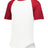 Augusta Sportswear Baseball Short Sleeve Tee 2.0 423 WHITE/RED S