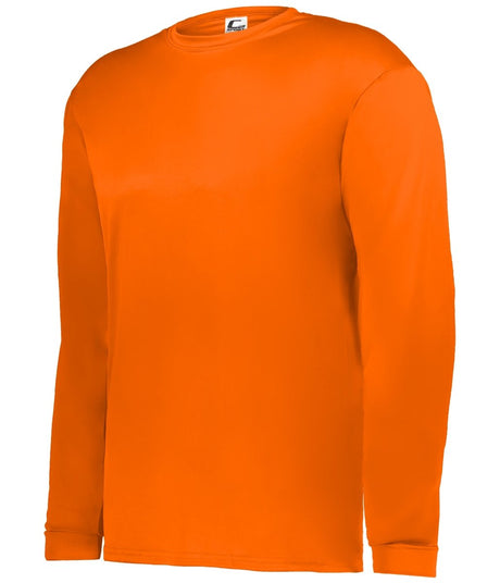 Augusta Sportswear C2 LONG SLEEVE TEE 510400 ELECTRIC ORANGE S