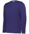 Augusta Sportswear C2 LONG SLEEVE TEE 510400 PURPLE (BA) S