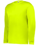 Augusta Sportswear C2 LONG SLEEVE TEE 510400 SAFETY YELLOW S