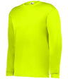 Augusta Sportswear C2 LONG SLEEVE TEE 510400 SAFETY YELLOW S
