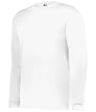 Augusta Sportswear C2 LONG SLEEVE TEE 510400 WHITE S