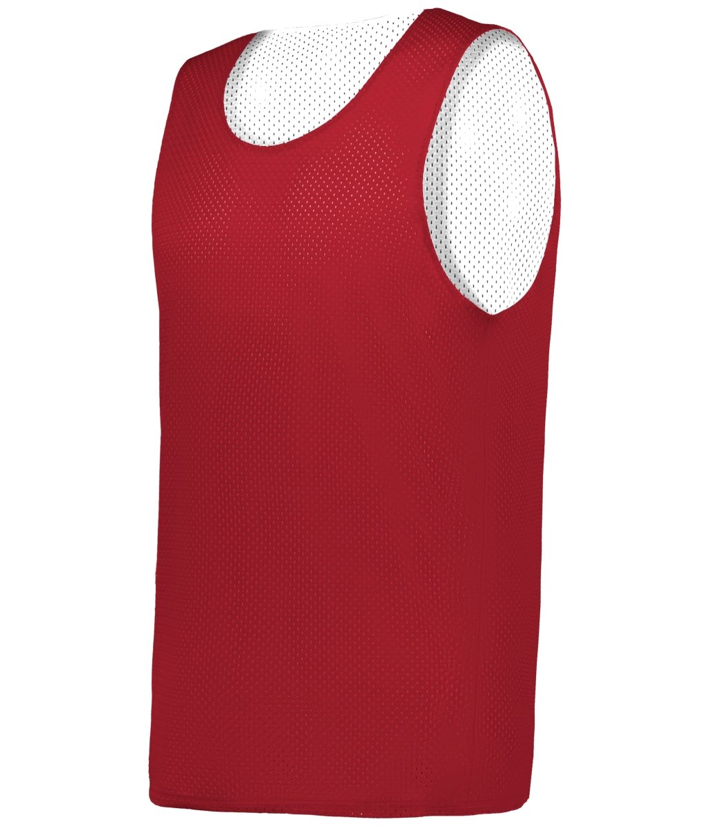 Augusta Sportswear C2 MESH REVERSIBLE BASKETBALL JERSEY 572900 RED/WHITE (BA) S