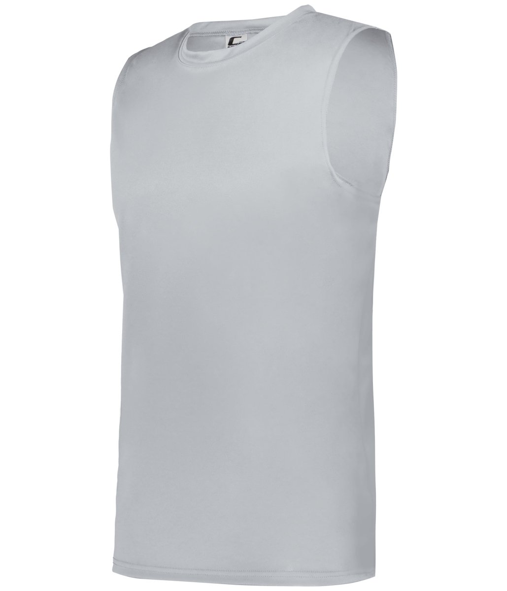 Augusta Sportswear C2 SLEEVELESS TEE 513000 SILVER (BA) S