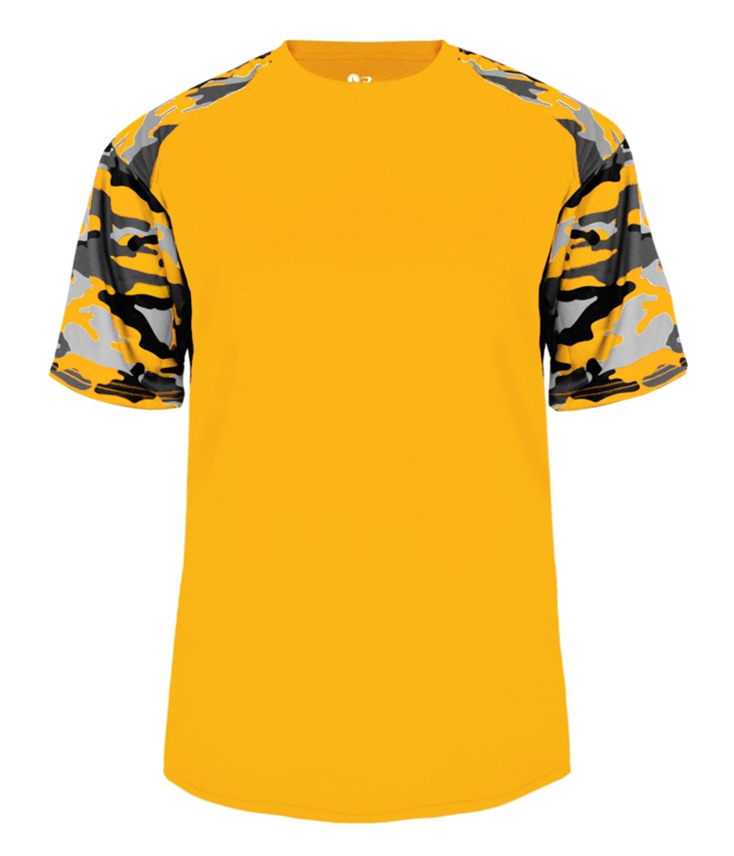 Augusta Sportswear CAMO SPORT TEE 414100 GOLD/GOLD CAMO (BA) S