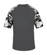 Augusta Sportswear CAMO SPORT TEE 414100 GRAPHITE/WHITE CAMO (BA) S
