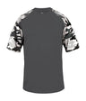 Augusta Sportswear CAMO SPORT TEE 414100 GRAPHITE/WHITE CAMO (BA) S