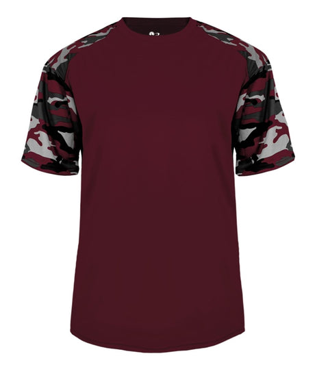 Augusta Sportswear CAMO SPORT TEE 414100 MAROON/MAROON CAMO (BA) S