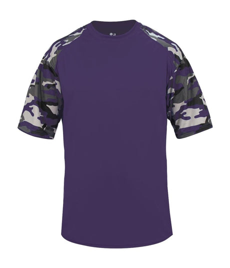 Augusta Sportswear CAMO SPORT TEE 414100 PURPLE/PURPLE CAMO (BA) S