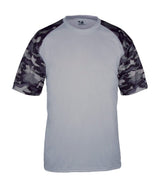 Augusta Sportswear CAMO SPORT TEE 414100 SILVER/BLACK CAMO (BA) S