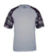 Augusta Sportswear CAMO SPORT TEE 414100 SILVER/BLACK CAMO (BA) S