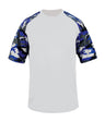 Augusta Sportswear CAMO SPORT TEE 414100 WHITE/ROYAL CAMO (BA) S