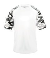 Augusta Sportswear CAMO SPORT TEE 414100 WHITE/WHITE CAMO (BA) S