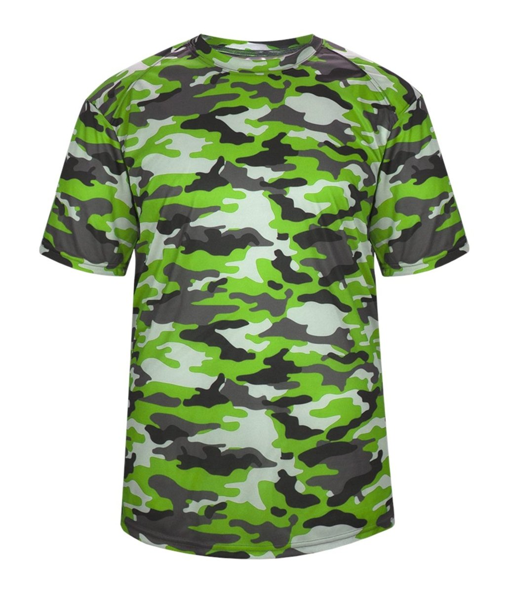 Augusta Sportswear CAMO TEE 418100 LIME CAMO (BA) S