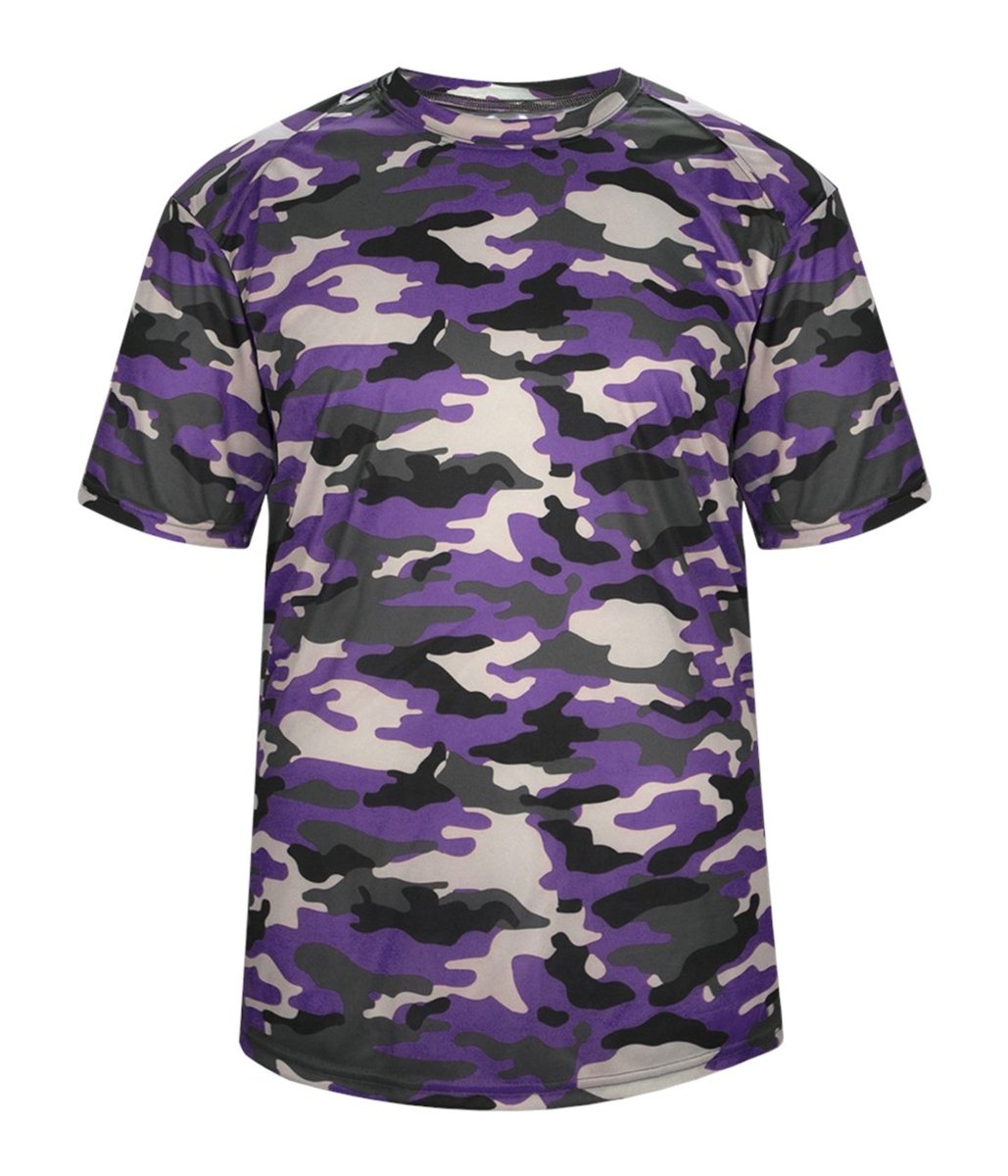 Augusta Sportswear CAMO TEE 418100 PURPLE CAMO (BA) S