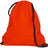 Augusta Sportswear Cinch Bag 1905 ORANGE OS