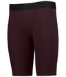 Augusta Sportswear COMPRESSION SHORTS 460700 MAROON (BA) S