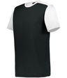 Augusta Sportswear CREW NECK BASEBALL JERSEY 532CJ BLACK/WHITE (BA) S