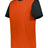 Augusta Sportswear CREW NECK BASEBALL JERSEY 532CJ BURNT ORANGE/BLACK (BA) S