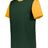 Augusta Sportswear CREW NECK BASEBALL JERSEY 532CJ FOREST/GOLD (BA) S
