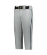 Augusta Sportswear CRUSH BASEBALL KNICKER WITH BRAID 655PKB GREY/NAVY (BA) S