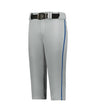 Augusta Sportswear CRUSH BASEBALL KNICKER WITH BRAID 655PKB GREY/ROYAL (BA) S