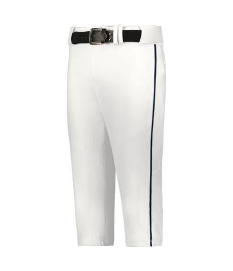Augusta Sportswear CRUSH BASEBALL KNICKER WITH BRAID 655PKB WHITE/NAVY (BA) S