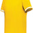 Augusta Sportswear Cutter+ Full Button Baseball Jersey 6909 GOLD/WHITE S