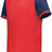 Augusta Sportswear Cutter+ Full Button Baseball Jersey 6909 SCARLET/NAVY S