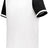 Augusta Sportswear Cutter+ Full Button Baseball Jersey 6909 WHITE/BLACK S