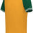 Augusta Sportswear Cutter+ Henley Jersey 6905 GOLD/DARK GREEN S