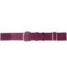 Augusta Sportswear Elastic Baseball Belt 6001 MAROON OS