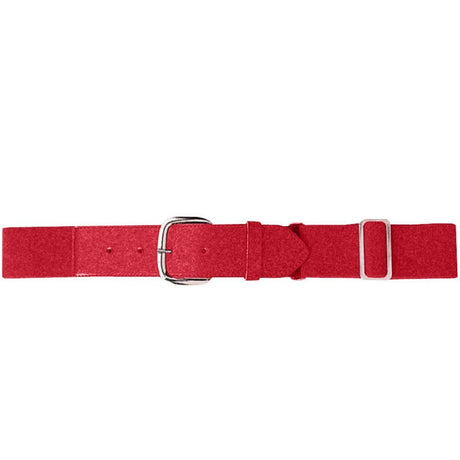Augusta Sportswear Elastic Baseball Belt 6001 RED OS
