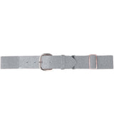 Augusta Sportswear Elastic Baseball Belt 6001 SILVER GREY OS