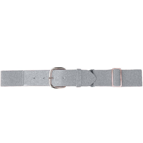 Augusta Sportswear Elastic Baseball Belt 6001 SILVER GREY OS