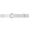 Augusta Sportswear Elastic Baseball Belt 6001 WHITE OS