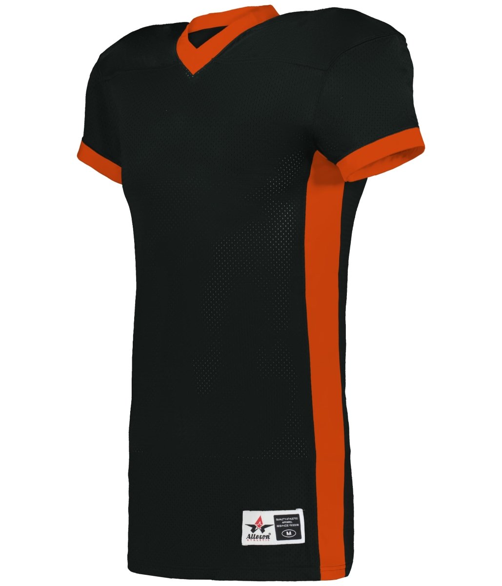 Augusta Sportswear ELUSIVE FOOTBALL JERSEY - Augusta Sportswear 750E BLACK/BT. ORANGE (BA) S