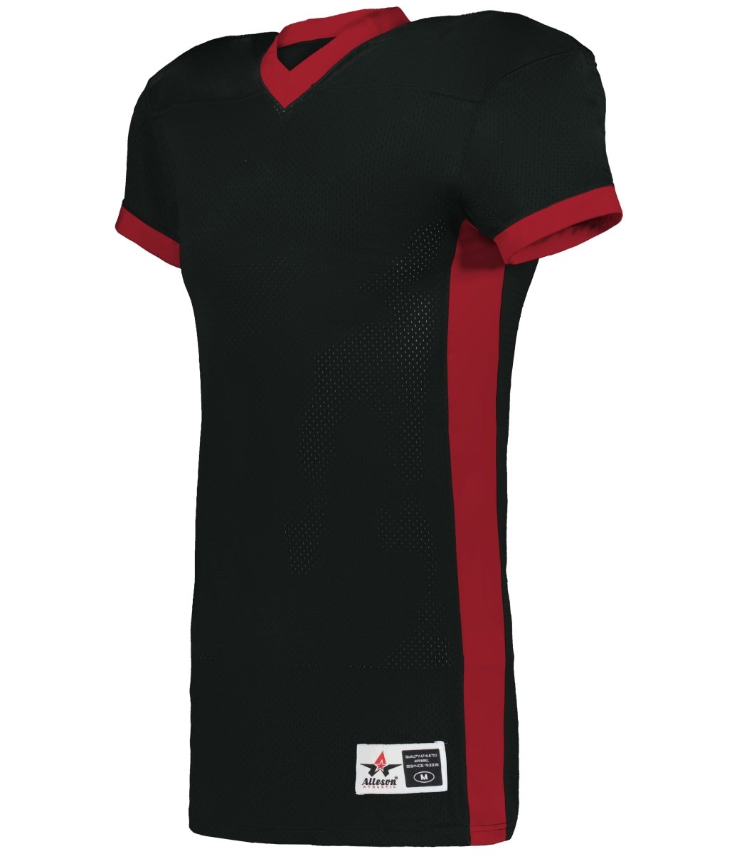 Augusta Sportswear ELUSIVE FOOTBALL JERSEY - Augusta Sportswear 750E BLACK/RED (BA) S
