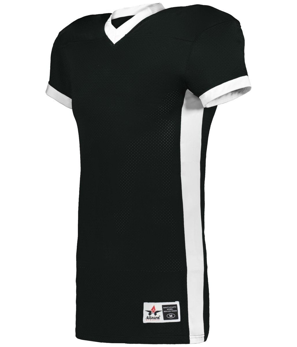 Augusta Sportswear ELUSIVE FOOTBALL JERSEY - Augusta Sportswear 750E BLACK/WHITE (BA) S