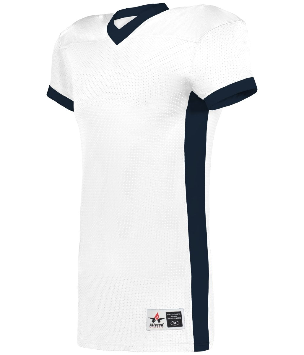 Augusta Sportswear ELUSIVE FOOTBALL JERSEY - Augusta Sportswear 750E WHITE/NAVY (BA) S