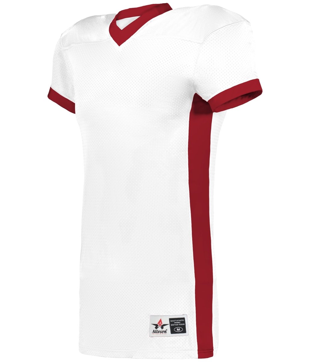 Augusta Sportswear ELUSIVE FOOTBALL JERSEY - Augusta Sportswear 750E WHITE/RED (BA) S