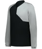 Augusta Sportswear FIELD 1/4 ZIP PULLOVER 3JLS21A BLACK/GREY (BA) S