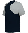 Augusta Sportswear FIELD 1/4 ZIP SHORT SLEEVE PULLOVER 3JSS21A NAVY/GREY (BA) S