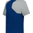 Augusta Sportswear FIELD 1/4 ZIP SHORT SLEEVE PULLOVER 3JSS21A ROYAL/GREY (BA) S