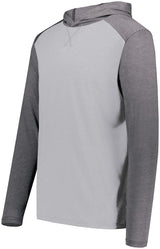 Augusta Sportswear Gameday Vintage Hoodie 6884 GREY HEATHER/CARBON HEATHER S