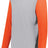 Augusta Sportswear Gameday Vintage Hoodie 6884 GREY HEATHER/ORANGE HEATHER S