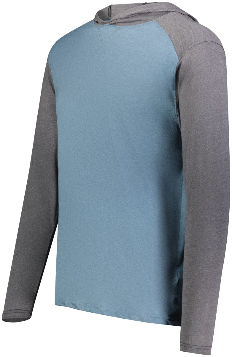 Augusta Sportswear Gameday Vintage Hoodie 6884 STORM HEATHER/CARBON HEATHER S