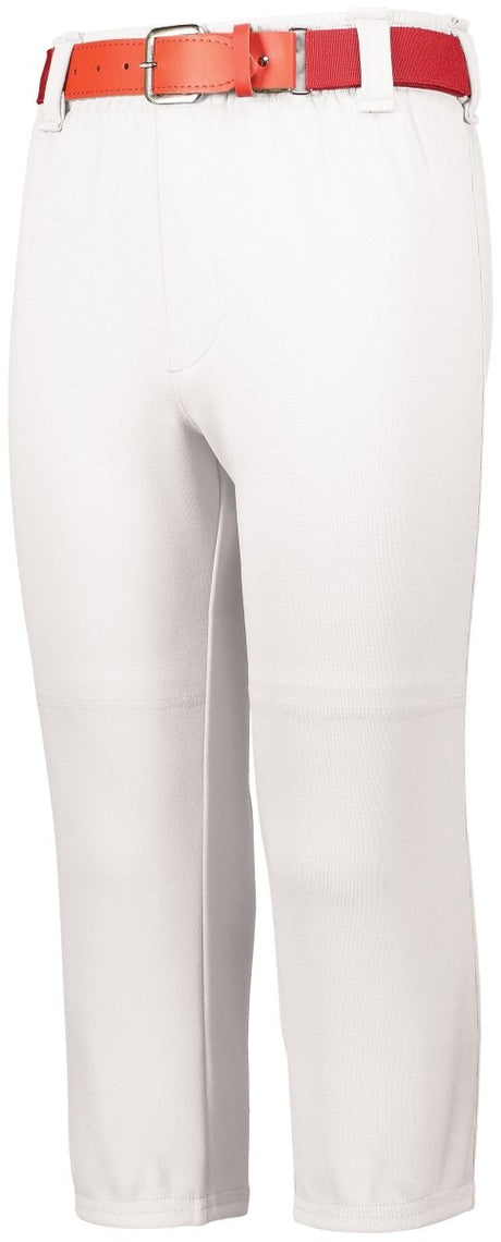 Augusta Sportswear Gamer Pull - Up Baseball Pant with Loops 6850 WHITE S