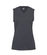 Augusta Sportswear GIRLS B - CORE SLEEVELESS TANK 216300 GRAPHITE (BA) S